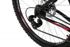 KS Cycling Mountainbike HARDTAIL 26'' SHARP - schwarz-rot - 51 cm Rahmenhöhe -Baumarkt Verkaufsgeschäft 9005010100 04 1600Wx1600H