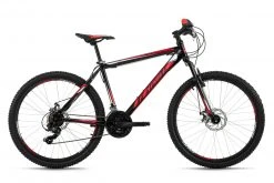 KS Cycling Mountainbike HARDTAIL 26'' SHARP - schwarz-rot - 51 cm Rahmenhöhe