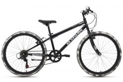 KS Cycling Kinderfahrrad CRUSHER 24'' - schwarz-weiß - 31 cm Rahmenhöhe