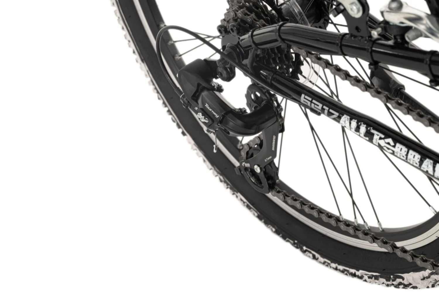 KS Cycling Kinder-Mountainbike ATB FULLY CRUSHER 24'' - schwarz-weiß - 36 cm Rahmenhöhe 3 KS Cycling Kinder-Mountainbike ATB FULLY CRUSHER 24'' - schwarz-weiß - 36 cm Rahmenhöhe – Bild 3