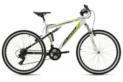 KS Cycling Mountainbike FULLY 26'' SCRAWLER - weiß - 51 cm Rahmenhöhe