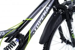 KS Cycling Mountainbike Fully ATB 26'' TOPEKA - grau-grün - Rahmenhöhe 48 cm -Baumarkt Verkaufsgeschäft 9005066200 04 1600Wx1600H