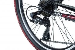 KS Cycling Mountainbike FULLY 24'' CRUSHER - schwarz-rot - 36 cm Rahmenhöhe -Baumarkt Verkaufsgeschäft 9005066800 03 1600Wx1600H