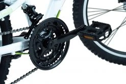 KS Cycling Mountainbike FULLY 24'' 4MASTERS - weiß-grün - 42 cm Rahmenhöhe -Baumarkt Verkaufsgeschäft 9005066900 02 1600Wx1600H