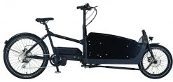 PROPHETE Cargo-E-Bike 22.ETL.20 - schwarz - Rahmenhöhe 48 cm
