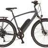 PROPHETE ENTDECKER Herren Trekking E-Bike 28'' - grau - Rahmenhöhe 52 cm