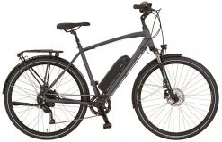 PROPHETE ENTDECKER Herren Trekking E-Bike 28'' - grau - Rahmenhöhe 52 cm