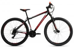 KS Cycling Mountainbike HARDTAIL 29'' SHARP - schwarz-rot - 46 cm Rahmenhöhe