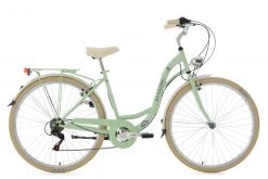 KS Cycling Damenfahrrad 28'' CASINO - mint - Sattel weiß - Rahmenhöhe 48 cm