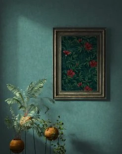 Vliestapete - Uni - blau-grün - 10 Meter -Baumarkt Verkaufsgeschäft 9005192500 03 1600Wx1600H