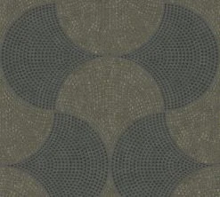 Vliestapete - grau-metallic- Grafik - 10 Meter