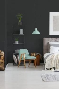 Vliestapete - Uni - schwarz - 10 Meter -Baumarkt Verkaufsgeschäft 9005195000 04 1600Wx1600H