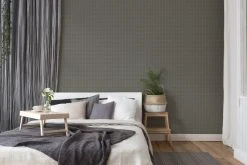 Vliestapete - grau-gold - Grafik - 10 Meter -Baumarkt Verkaufsgeschäft 9005195600 04 1600Wx1600H