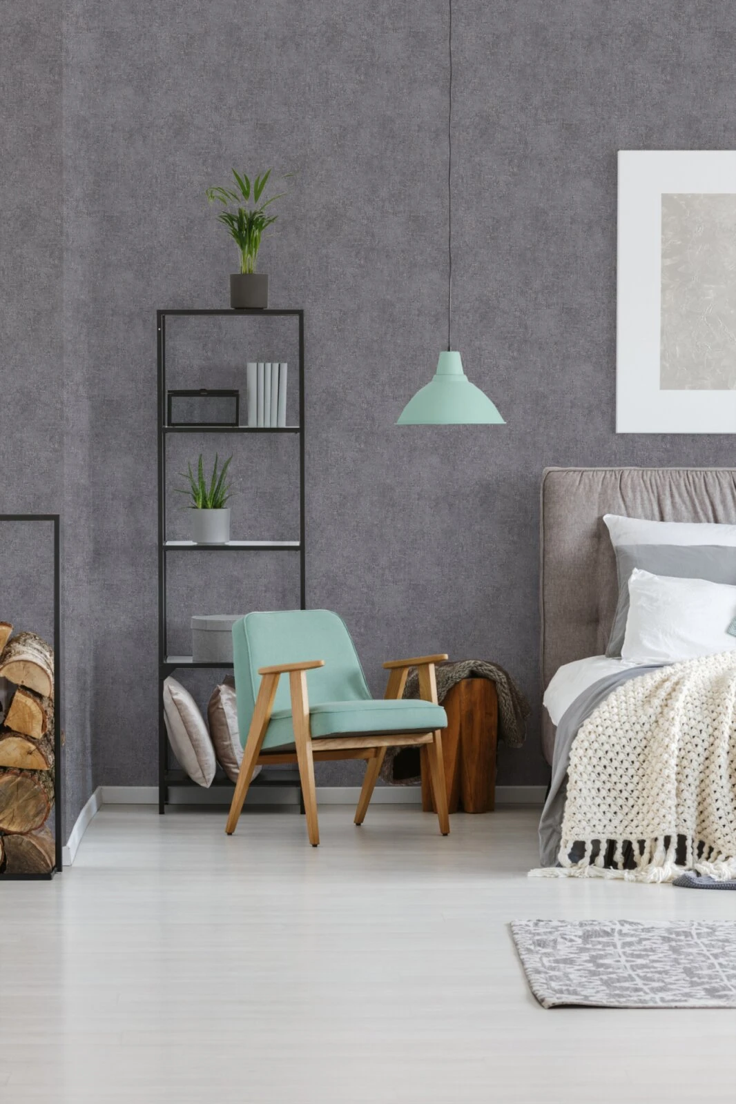 Vliestapete - dunkelgrau-bronze - Struktur - 10 Meter 4 Vliestapete - dunkelgrau-bronze - Struktur - 10 Meter – Bild 4