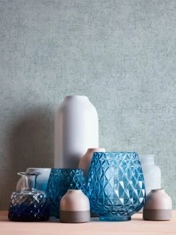 Vliestapete - grau-blau - Struktur - 10 Meter -Baumarkt Verkaufsgeschäft 9005199600 03 1600Wx1600H