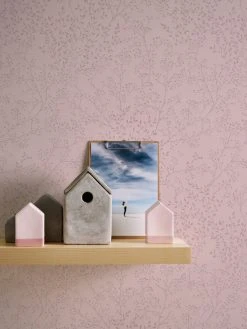 Vliestapete - rosa - Blumen - 10 Meter -Baumarkt Verkaufsgeschäft 9005199900 03 1600Wx1600H