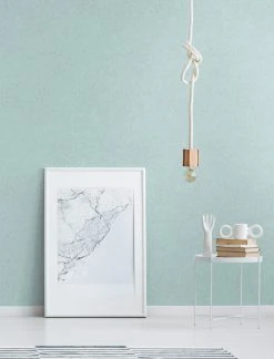 Vliestapete - türkis - Blumen - 10 Meter -Baumarkt Verkaufsgeschäft 9005200000 03 1600Wx1600H