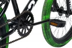 KS Cycling BMX FREESTYLE 20'' 23 CIRCLES - schwarz-grün - Rahmenhöhe 25 cm -Baumarkt Verkaufsgeschäft 9005256100 02 1600Wx1600H
