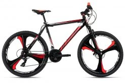 KS Cycling Mountainbike HARDTAIL 26'' SHARP - schwarz-rot - 46 cm
