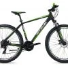 KS Cycling Mountainbike HARDTAIL 27,5'' MORZINE - schwarz-grün - RH 53 cm