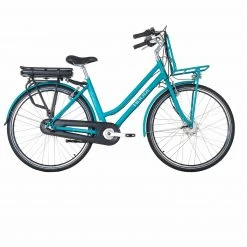 Adore E-Bike City 28'' CANTALOUPE - blau - Rahmenhöhe 49 cm