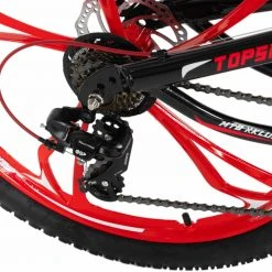 KS Cycling Mountainbike FULLY 26'' TOPSPIN - schwarz-rot - RH 46 cm -Baumarkt Verkaufsgeschäft 9005380500 03 1600Wx1600H