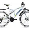 KS Cycling Mountainbike FULLY 26 ZODIAC - weiß-grün - 48 cm Rahmenhöhe