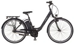 PROPHETE E-BIKE ALU CITY 28" - anthrazit - Rahmenhöhe 46 cm