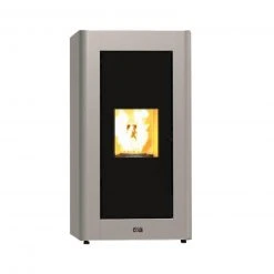 Pelletofen ROCK - schwarz-perla - wasserführend - WLAN - 15,63 kW